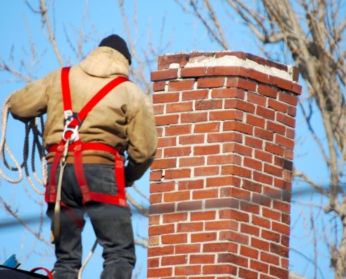 Chimneys in Niagara Falls